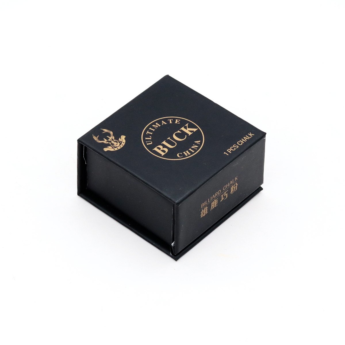 Convenient and beautiful high quality new product 1pc/box Buck billiard chalk for billiards pool cues
