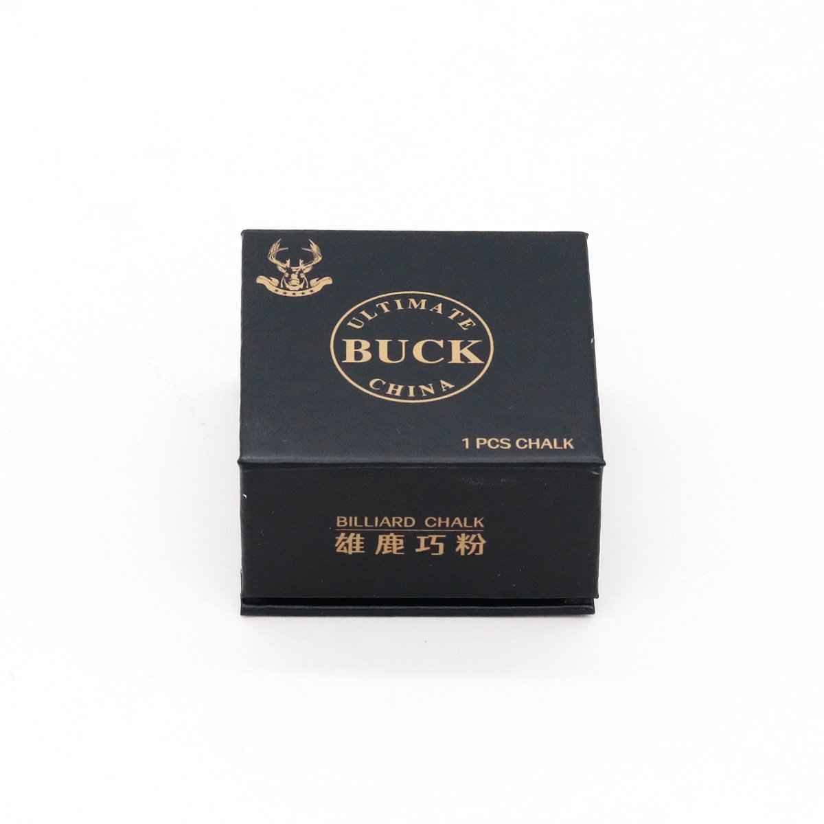 Convenient and beautiful high quality new product 1pc/box Buck billiard chalk for billiards pool cues