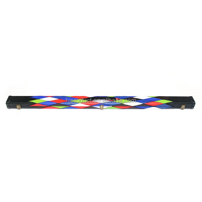 High Quality PU leather 3/4 snooker cue case for sale