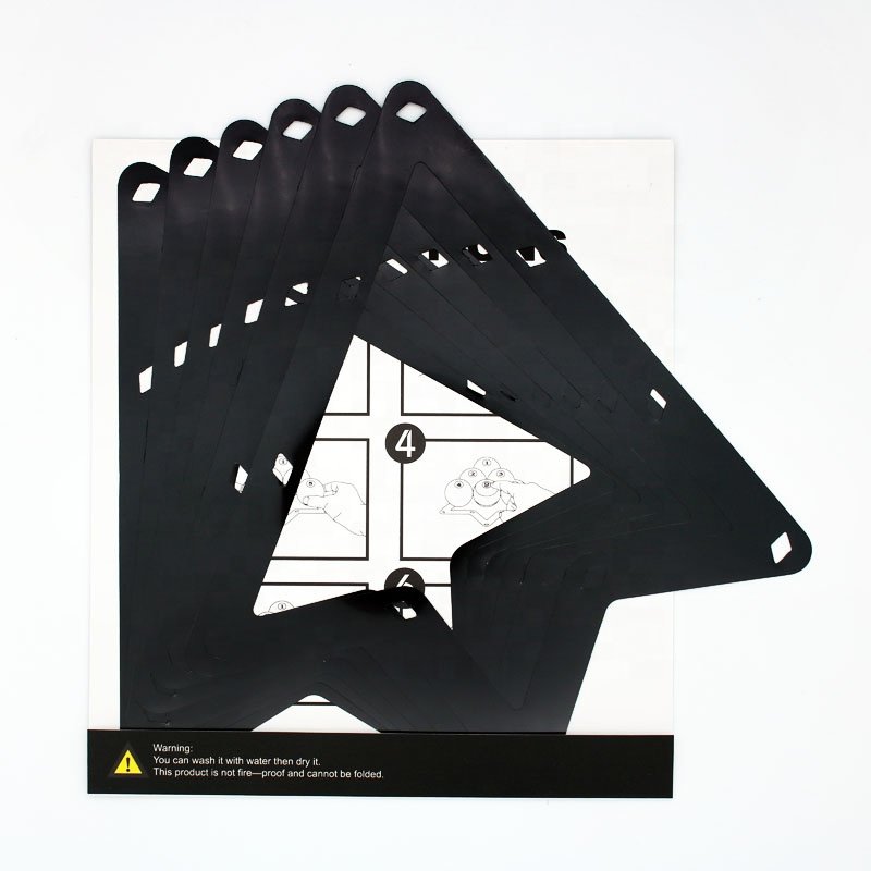 Billiard Pool Ball Magic Rack Sheet of 9,10 Ball Rack 6PCS Per Bag for 2-1/4" Ball