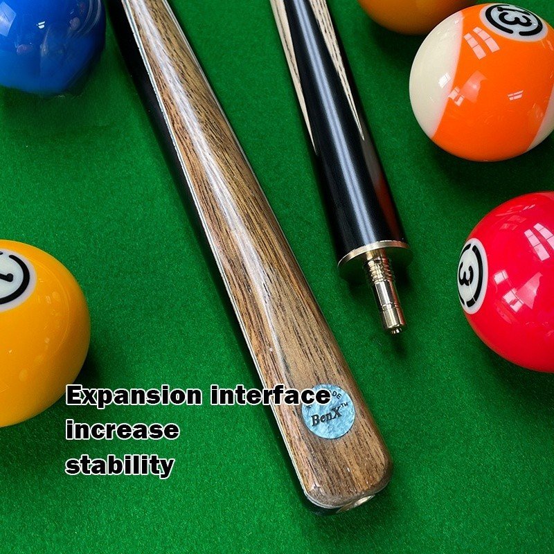 Zhuoying B-2 High Quality Ash Wood Cue 3/4 Snooker Cue 9.5mm Pool Cue with Extension Rod