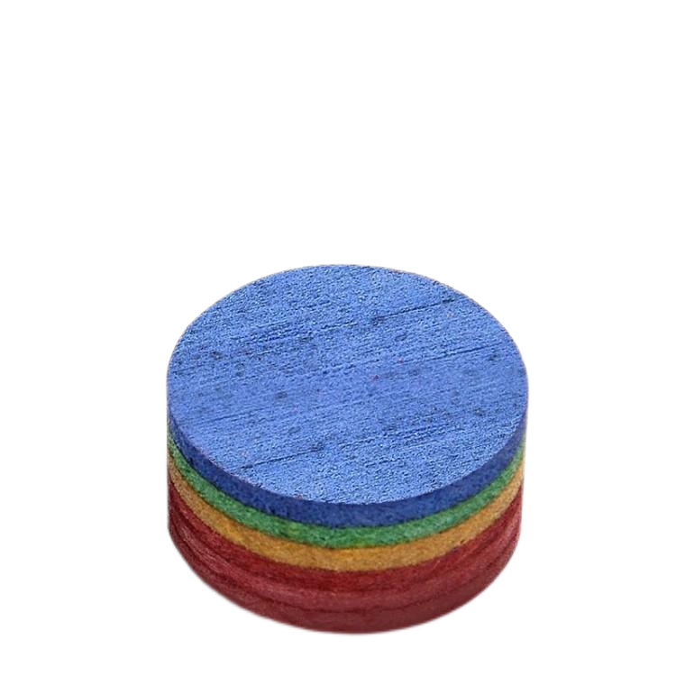 Professional Durable 14mm 6 Layers Rainbow Tip Billiards Pool Cue Tip Cue Stick Tip Billiard Accessories