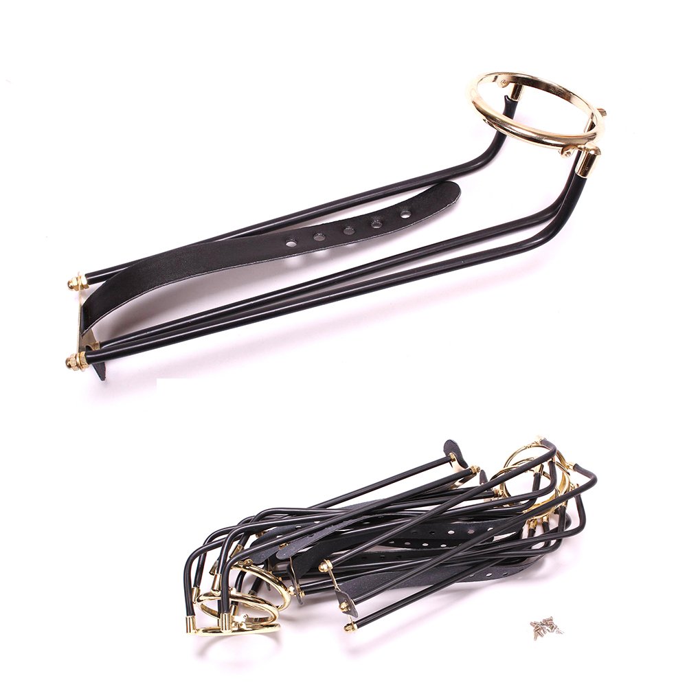 12 Inch Golden Billiard Snooker Table Pocket Corner Runner Rail With Leather For The Billiard Game