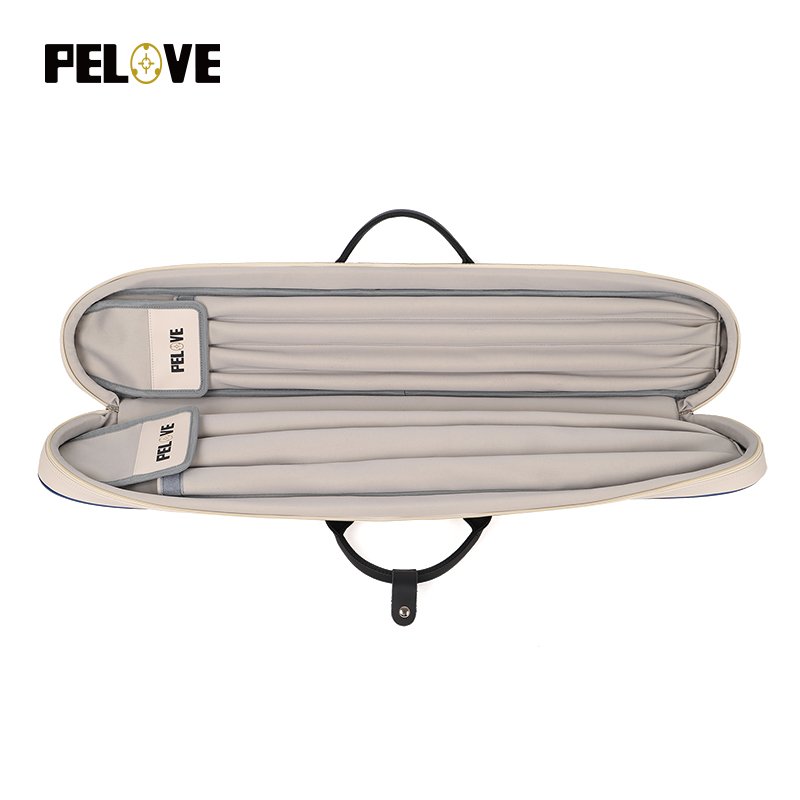 New Design Low MOQ Top Quality Billiard Pool Cue Case Pu Leather Soft Cue Case Billiard With Fast Delivery