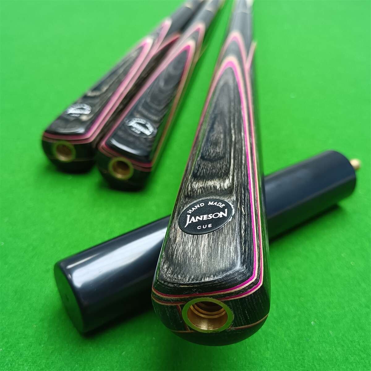 New Design 3/4 Cue. 3 Piece 3c Billiards Spliced Pool Billiard Linings Cue Stick