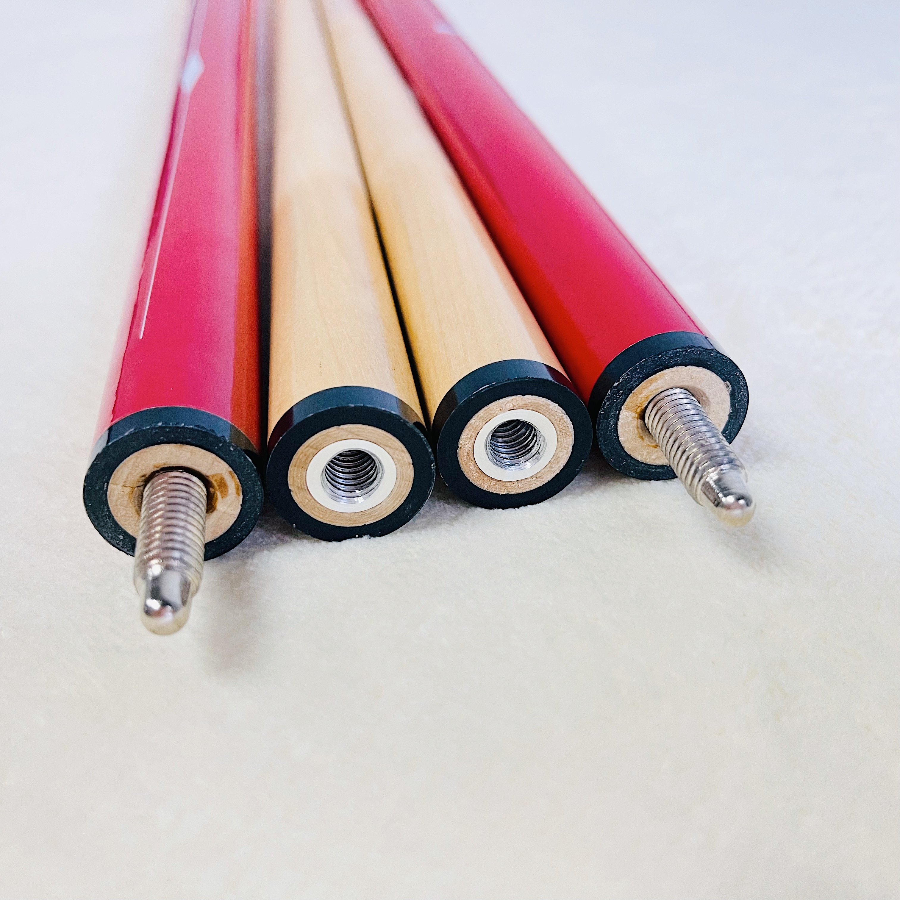 Hot selling American style 1/2 center shaft link 10mm pool cue stick Maple wood of 145cm Snooker cue