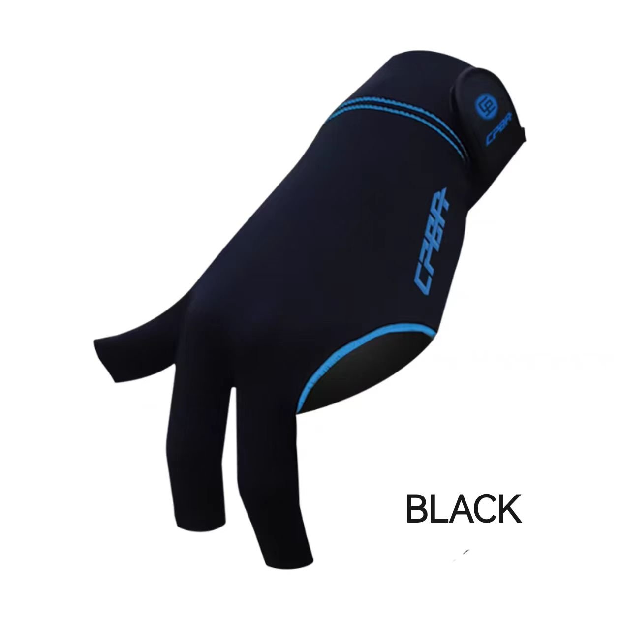 hree-finger CPBA Left Hand Glove Billiard Pool Snooker Table Game Fabric Gloves, Black/Tournament Blue/Powder Blue/Grey/Pink