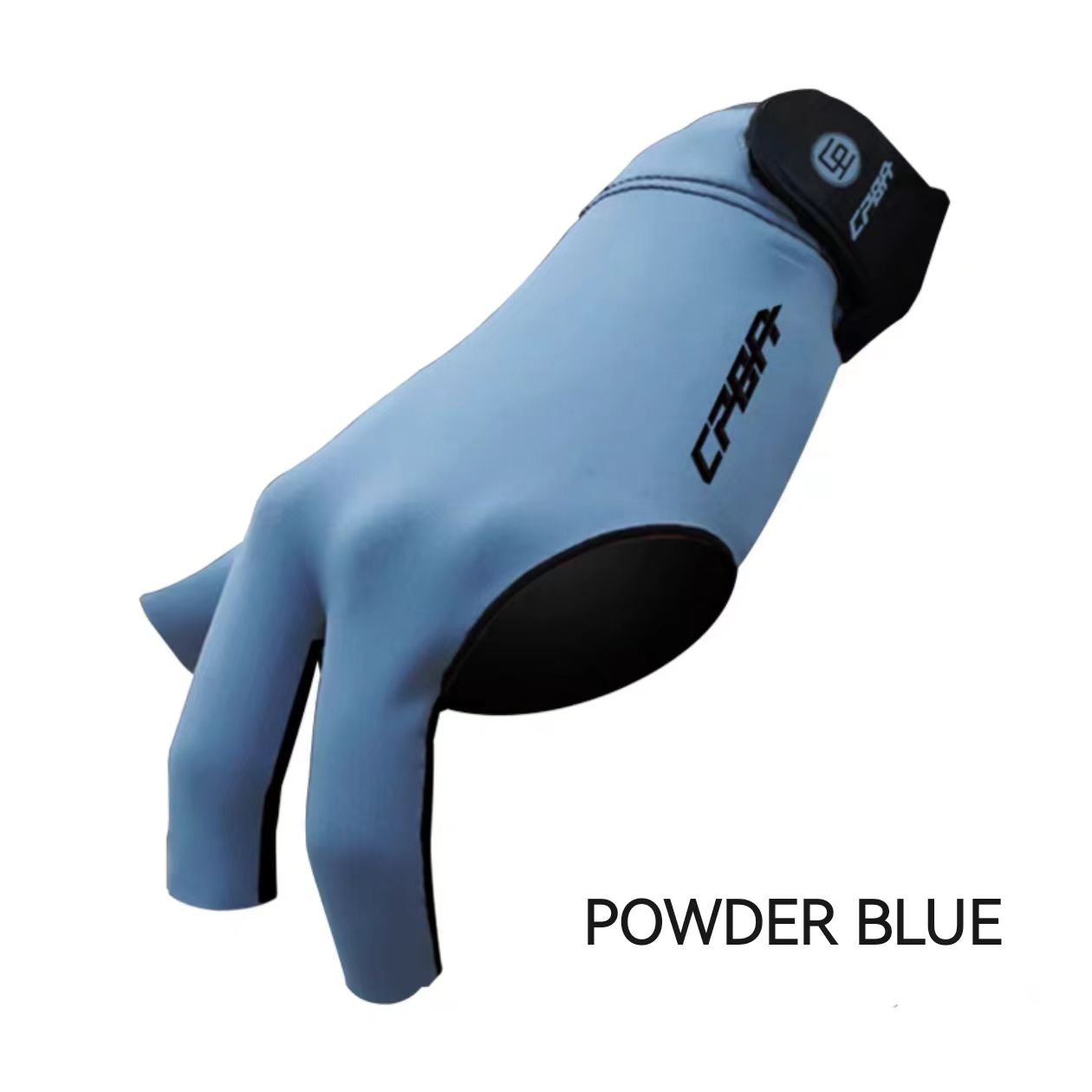 hree-finger CPBA Left Hand Glove Billiard Pool Snooker Table Game Fabric Gloves, Black/Tournament Blue/Powder Blue/Grey/Pink