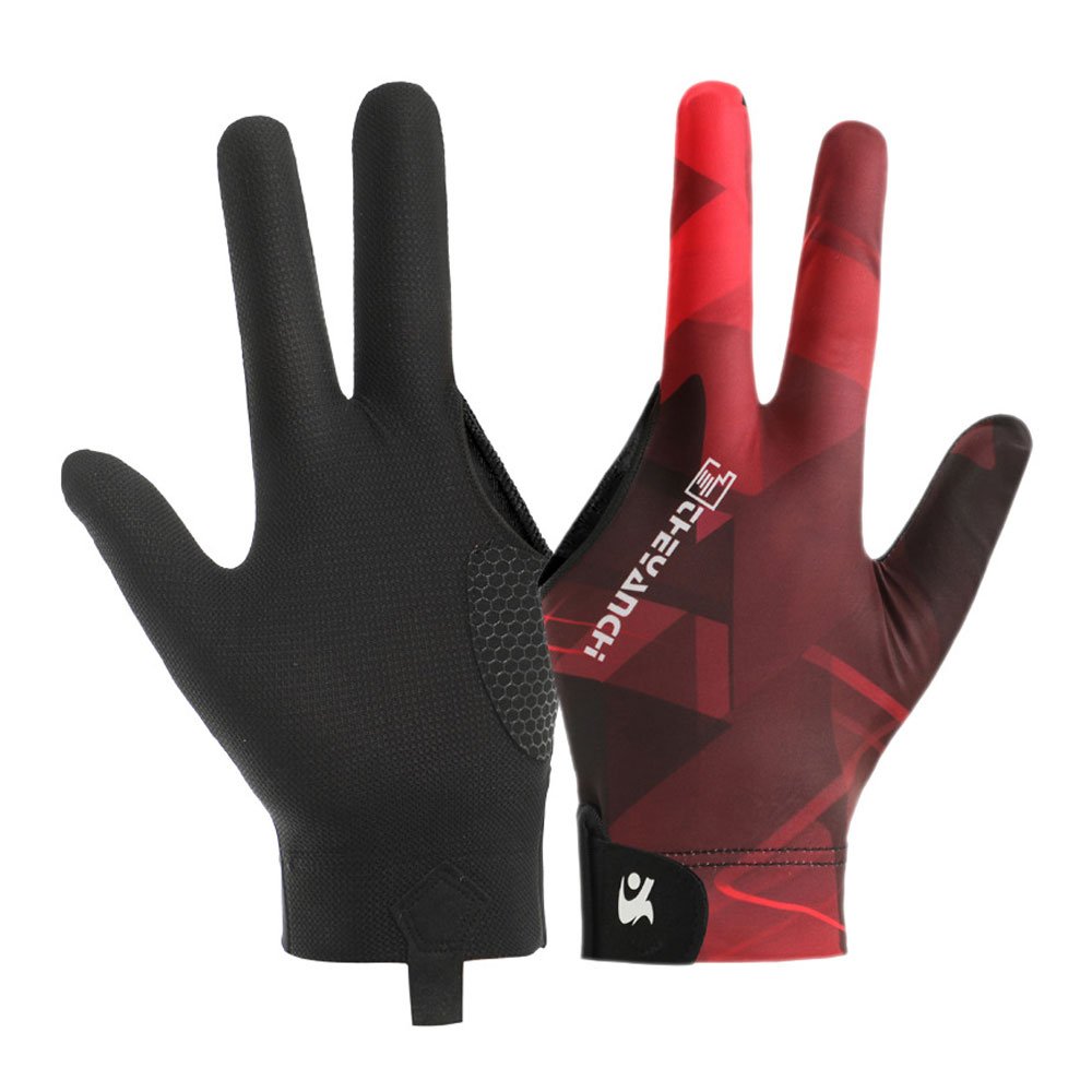 Breathable Soft Full Finger Gloves Billiard Gloves Left Hand Pool Snooker Glove