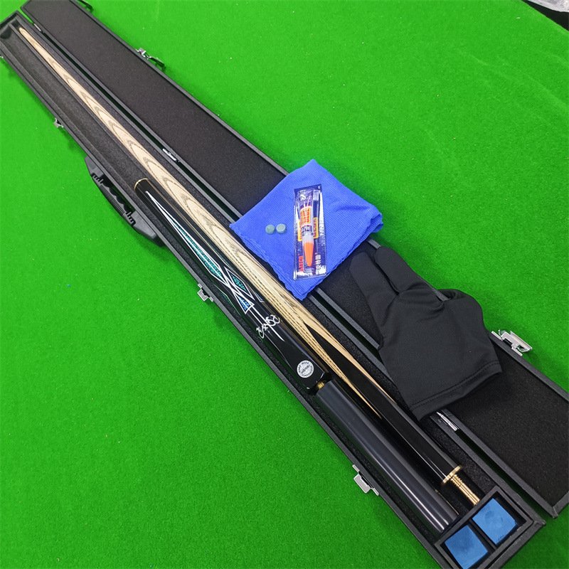 Wholesale 10Mm Tip Small Head Billiards Rod Blue Fire God Snooker 3/4 Split Cue English Billiards Cue