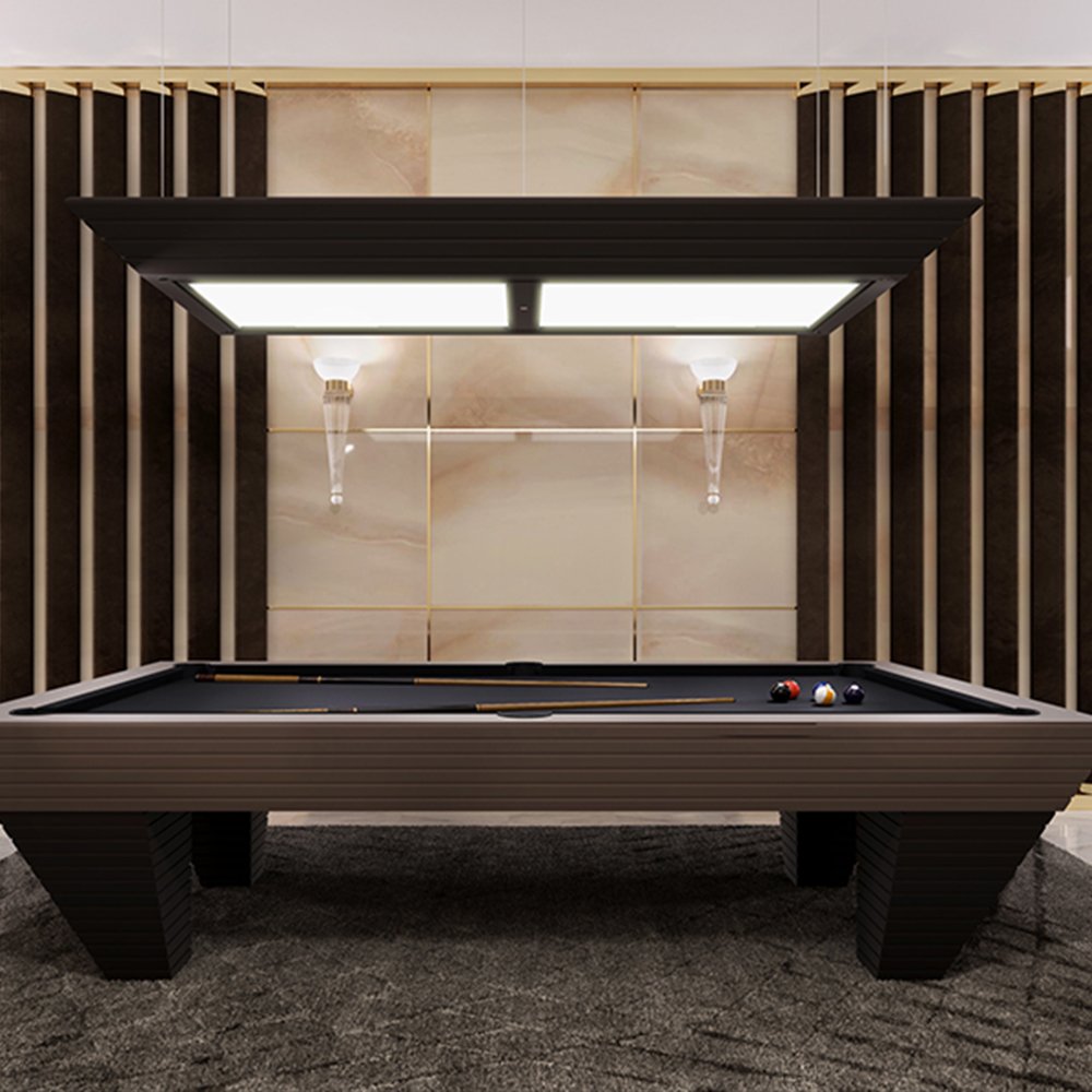 High Quality 9ft Solid Wood Slate Snooker France Pool Table