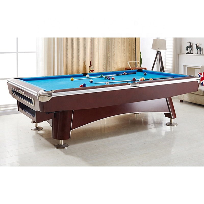 Bojue Customized Professional Rubber and Imported Wood Mats Billiards Table 9-Foot Luxury Billiards Table