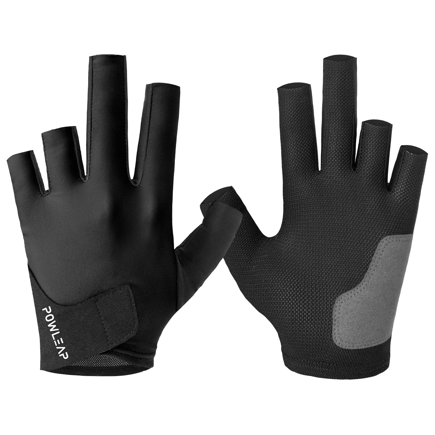Wholesale Top Quality Colorful 3 Fingers Comfortable Billiard Pool Custom Design Snooker Gloves Left Or Right Hand