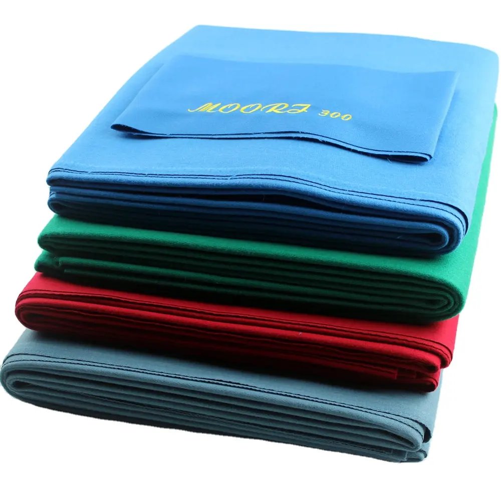Customizable factory direct snooker accessories billiard table cloth premium gray CPBA/ANDY competition grade royal table cloth