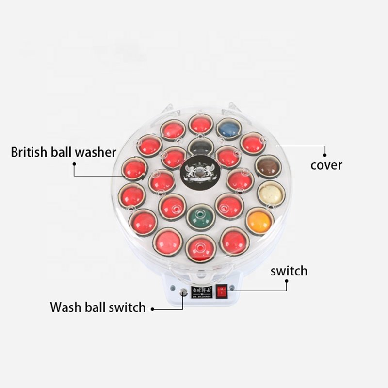 Premium Quality Factory Direct Sell 22 Balls Billiard Snooker Ball Cleaner Washing Machine