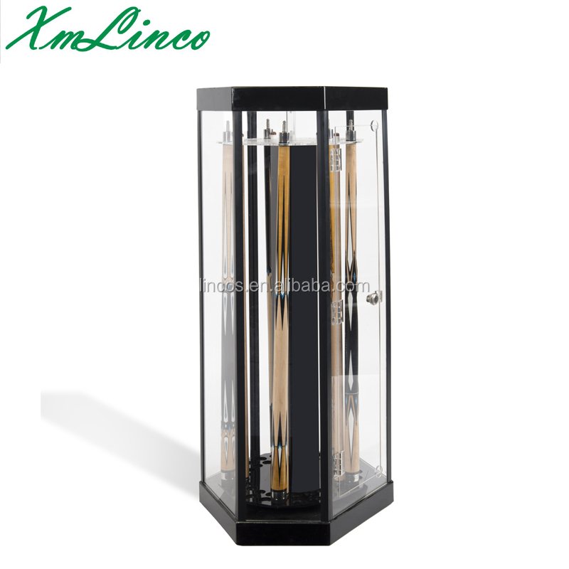 custom wholesale Xmlinco pool cue display case