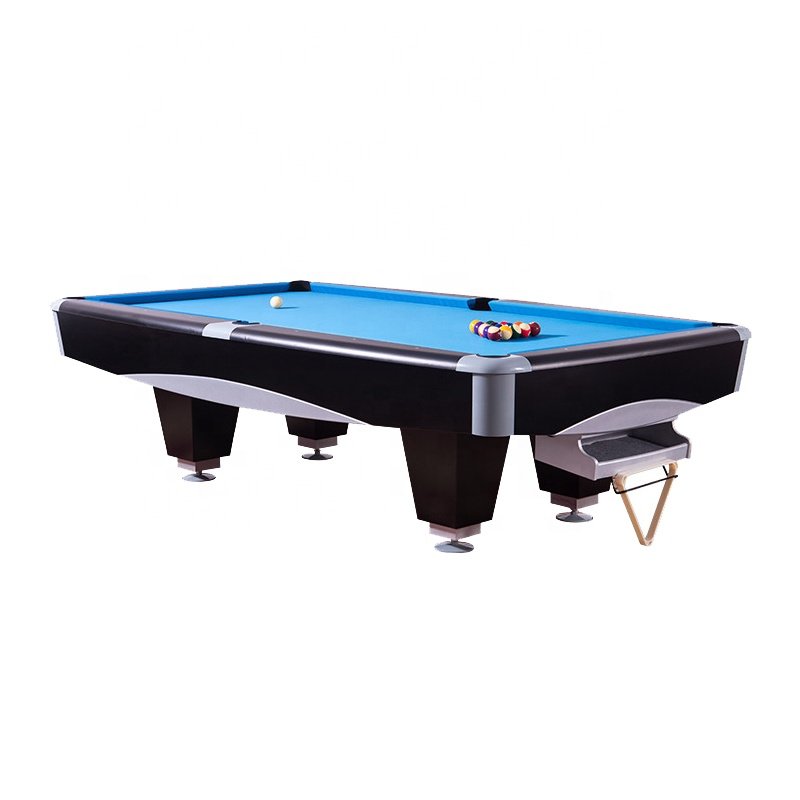 Competitive price American 9ft Billiard Slate Leather Pocket Pool Table for Nine-Ball billiard table