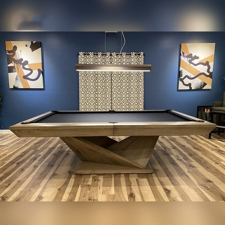 Hot Sales Modern Solid Wood Slate Billiard Snooker Table 9ft 8ft 7ft Pool Table Latest Products New Luxury Indoor Game Tables