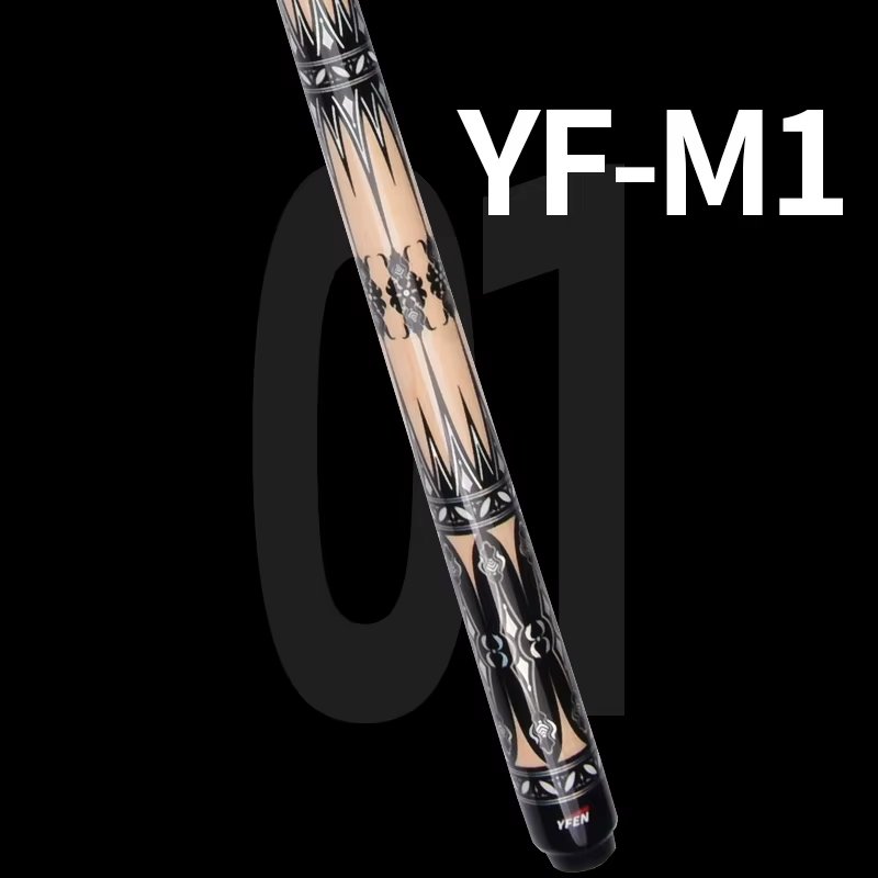 TQG-37Taco De Billar Multilayer Leather Carbon Fiber Pool Cue Black Maple Ebony Butt Sleeve Steel Big Small Carbon Billiard Pool