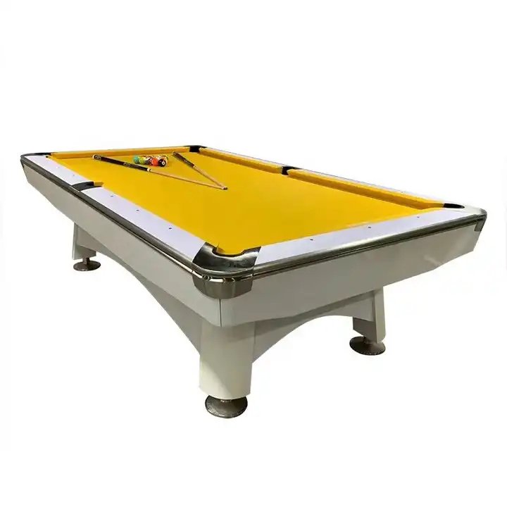 Modern 25mm-40mm Thick Slate Marble Top for Billiard Pool Snooker Table Custom Size Wood/Metal Legs Rubber/MDF Cushions