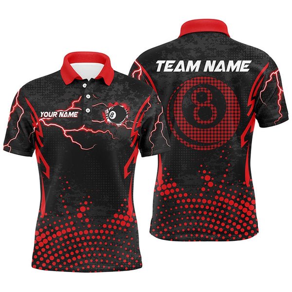 Wholesale Sublimation Billiard Jersey snooker Shirt Custom Men's Sport Clothing Billiard Shirt 100% polyester