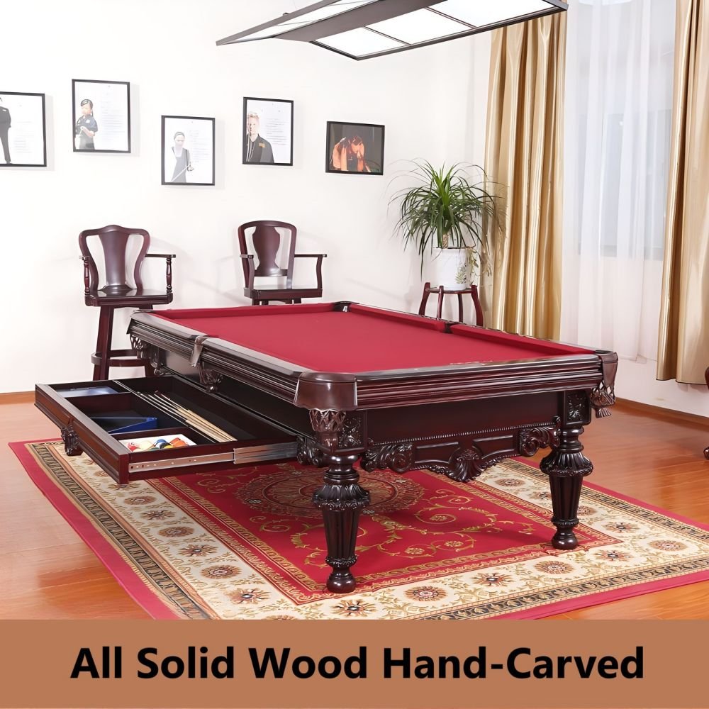 Growsport High Quality International Standard Size Billiards Pool Table