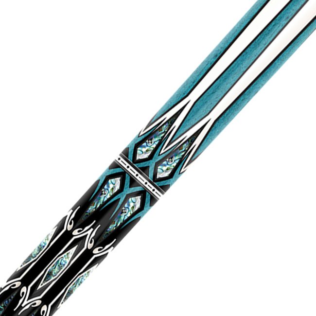 Shuang Zi Xing No.109 Custom Carbon Fiber Cue 1/2 Split 12.4mm/12.9mm Stainless Steel Joint Factory Billiard Cues for Pool