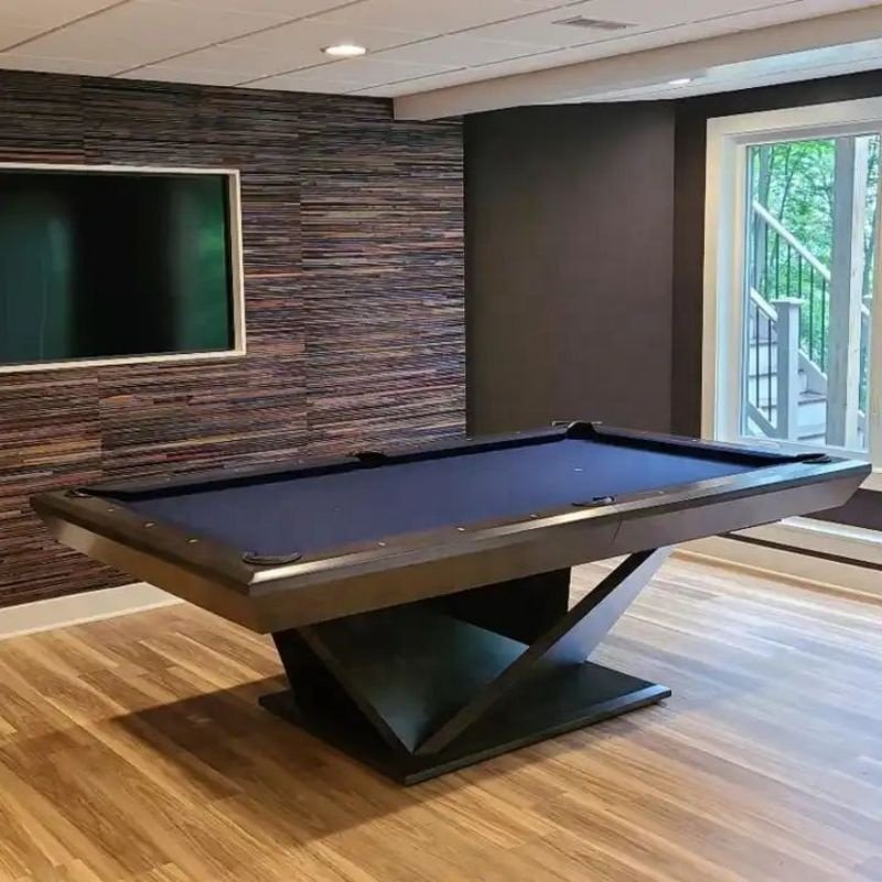 International Solid Wood Snooker Table Good Quality Slate Pool Table with competitive price and great quality