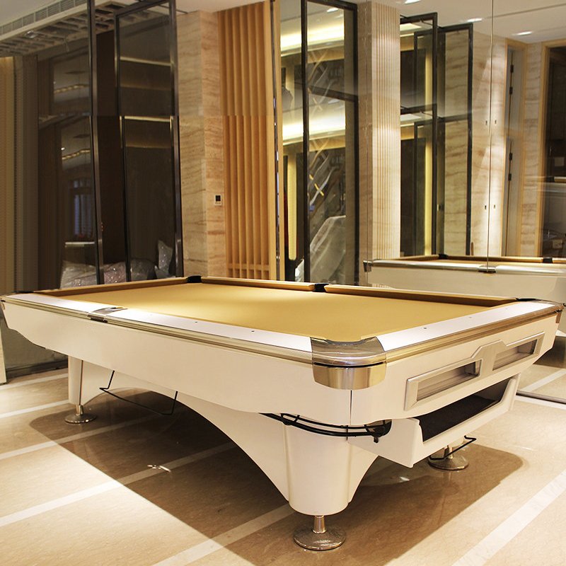 Jiujiang Xingsheng's 15 year old factory has been selling rock board billiard tables, with popular 9ft nine ball billiard tables