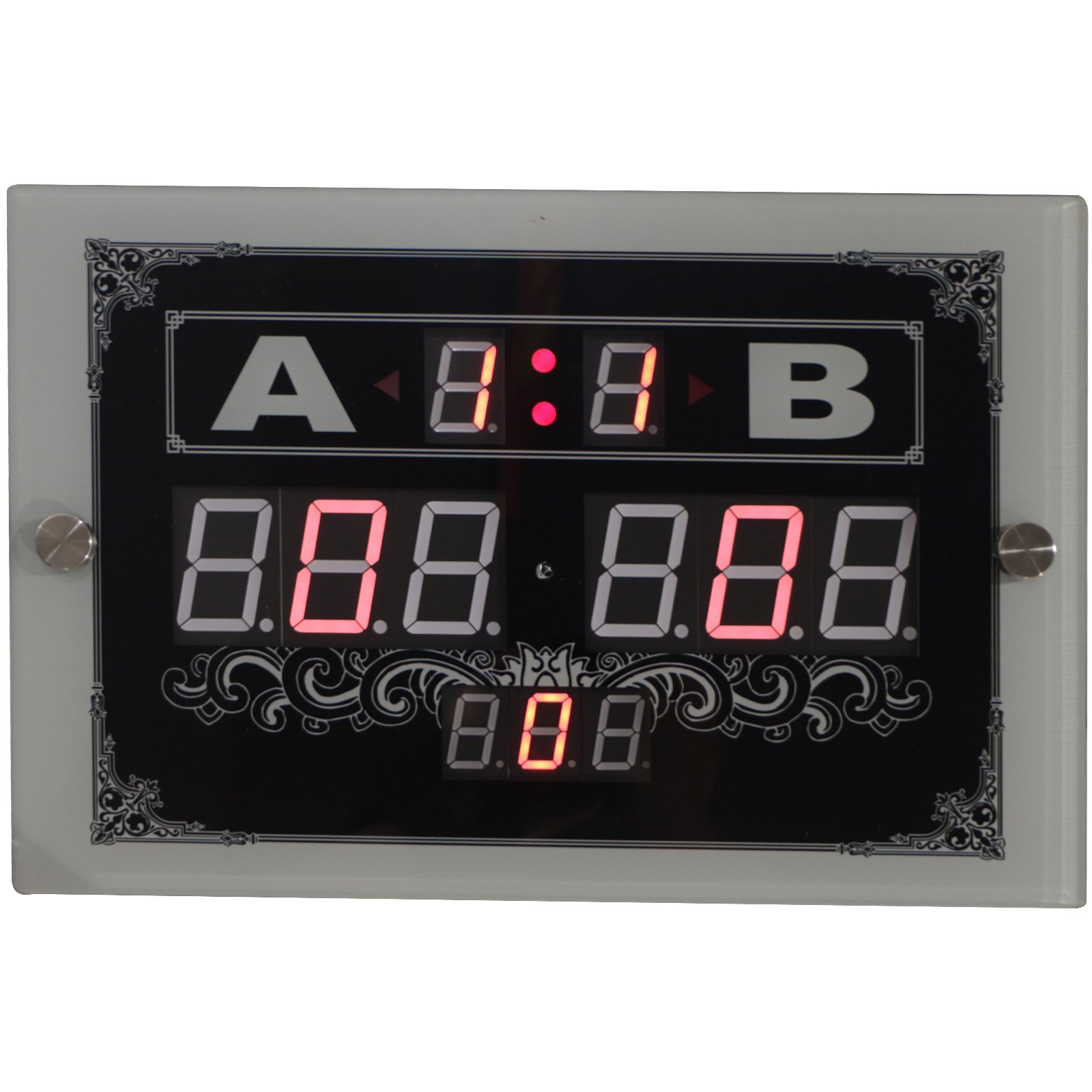 Factory Wholesale Remote Control ABS Acrylic British Snooker Billiard Electronic Digital Scoreboard with LED Score Display