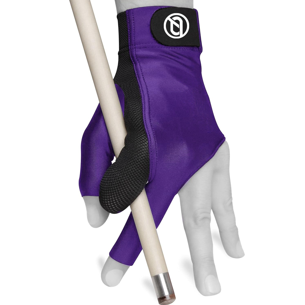 Experienced factory Popular Sell custom Pattern 3 Fingers Billiard Pool Snooker Gloves