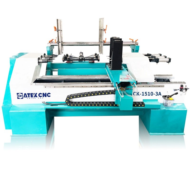 Hot Sale 1510 High Precision Cnc Automatic Feeding Wood Pool Cue Turning Lathe Machine With High Quality