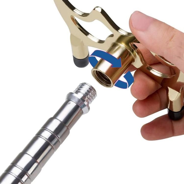 High Quality Wholesale EVA Handle Adjustable Pool Cue Bridge with Low Bridge Head for Sale