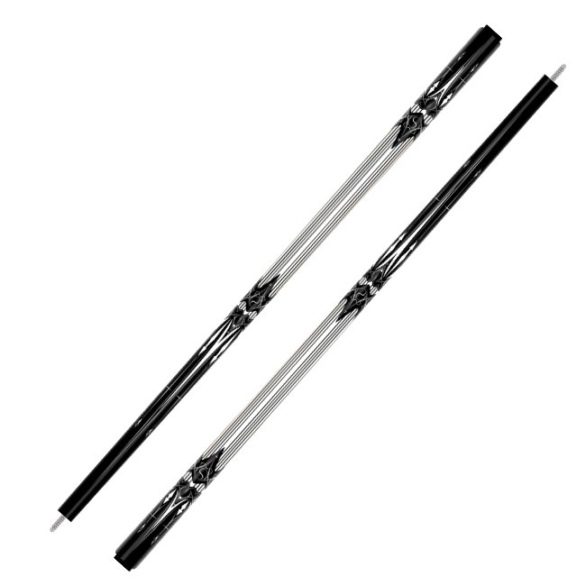 NO.90 Bi Ya Nuo-2 Pool Stainless Steel Tech Wood Snooker Billiard Cue Stick Judgment Series Carbon Fiber 1/2 Split 12.4mm/12.9