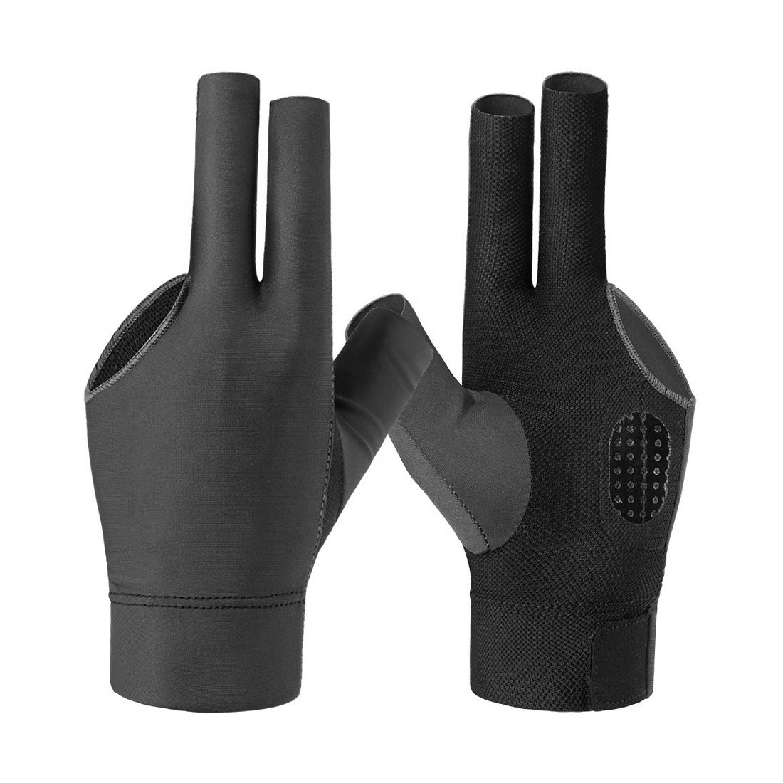 Customized Logo High Quality Mens Billiards Gloves Breathable Snooker Gloves Custom Colour