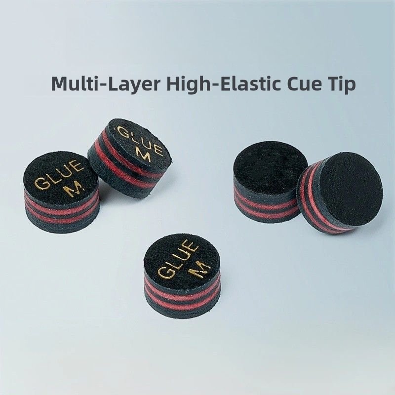 Custom Cue Tip Private Label Logo 8-Ball Cue Tip For Billiard Cues Accessory