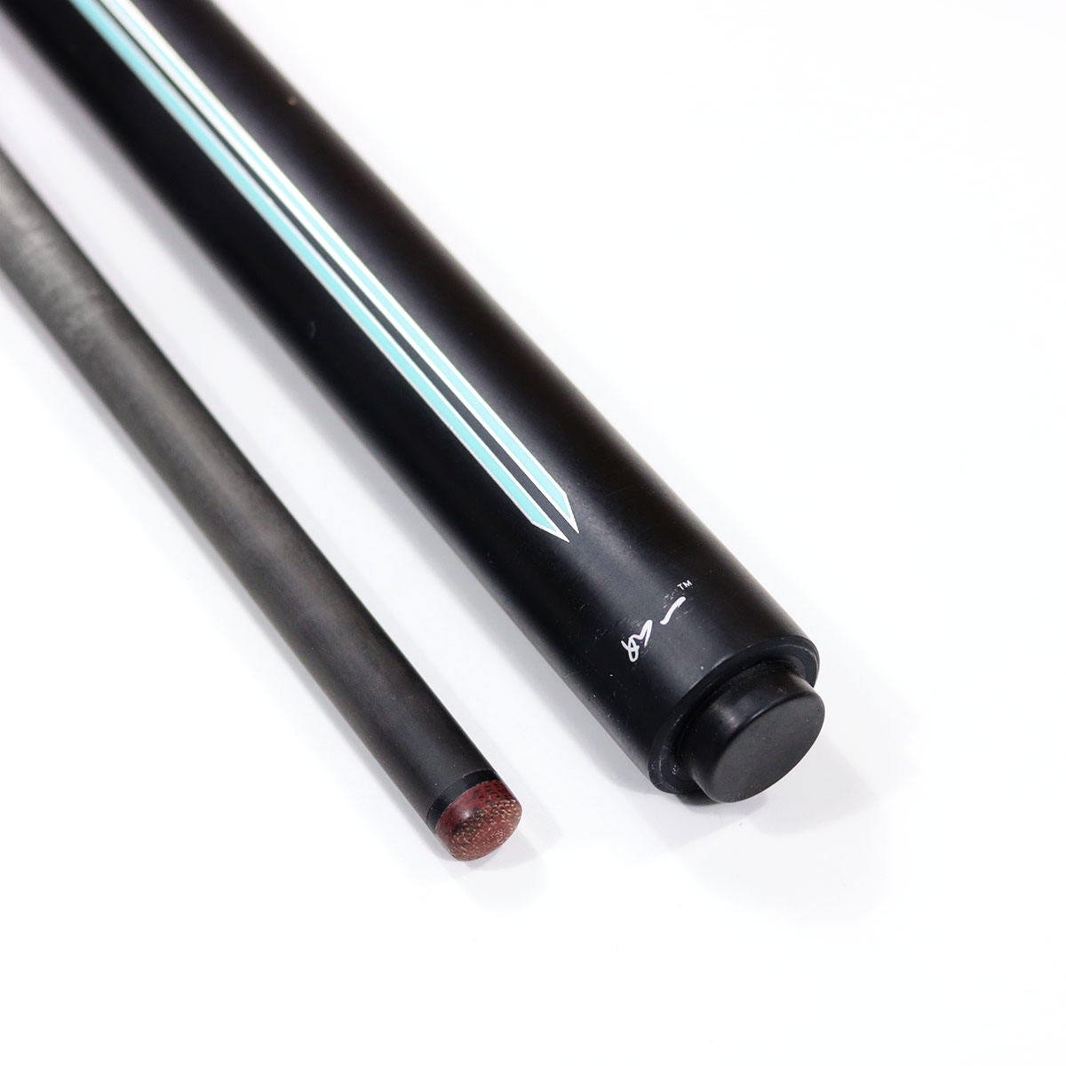 High Quality red/blue 3-pc 13mm Tip Carbon Fiber 58 inches Billiard Pool Break Cue On Sale