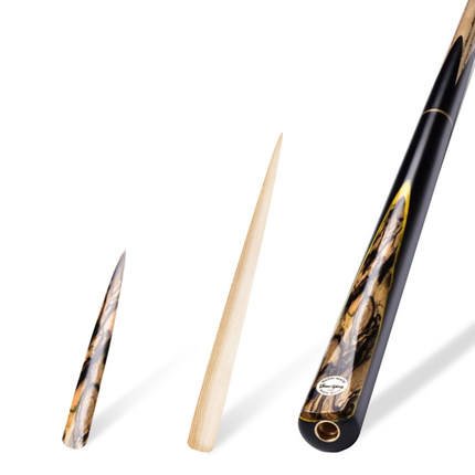 Standard Match Manufacturer Supplier One Piece Woods Carbon Riley Cue Snooker Cue Handmade