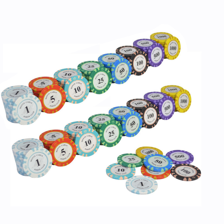 Custom Logo Hottest Chips in the World Factory Supply Cheap Cash Game royal club crown 14g Clay Poker Chips