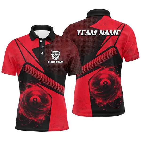 High Quality Sublimation Printing Custom Jersey Man Polo Tshirts Billiard Team Snooker Billiard Shirt 100% polyester
