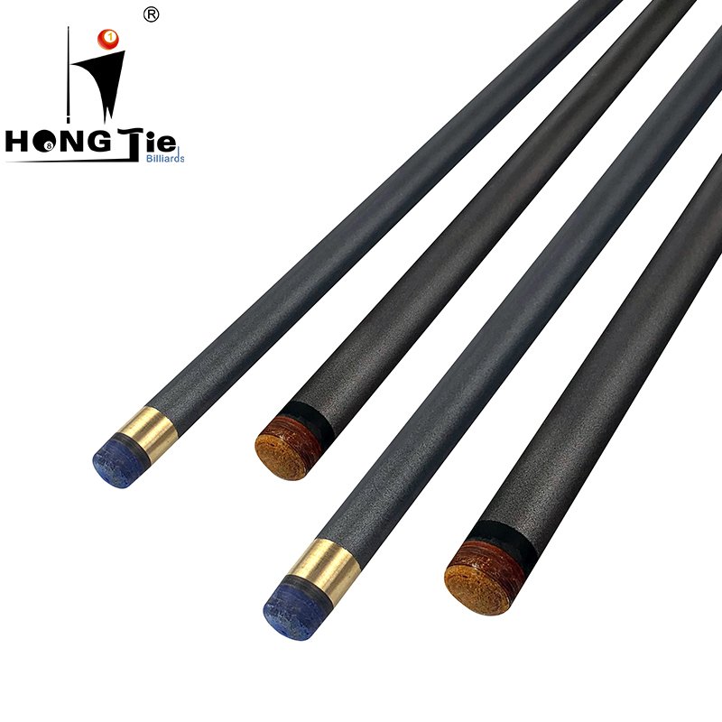 Hongjie Billiards 1 piece style carbon fiber snooker pool cue, carbon cue stick