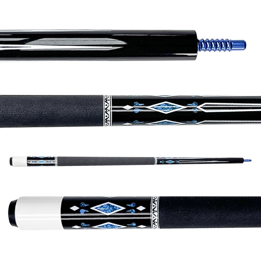 High quality carbon fiber pool cue shaft custom length stick 1/2 joint snooker pool cue