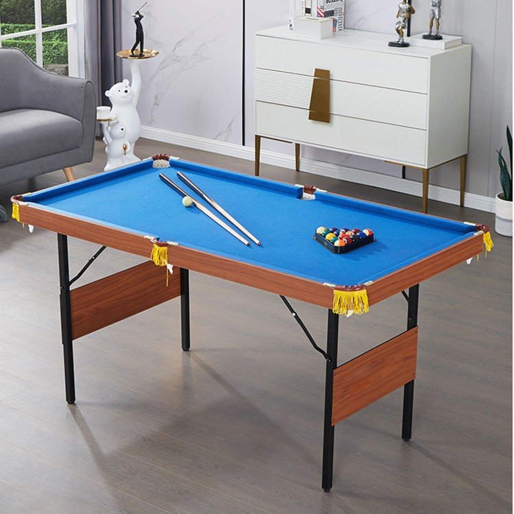 Ready To Ship Cheap Mini Children's 4.5/5FT 3 in 1 Pool Table Foldable Snooker Table Billiard Table For Home Use