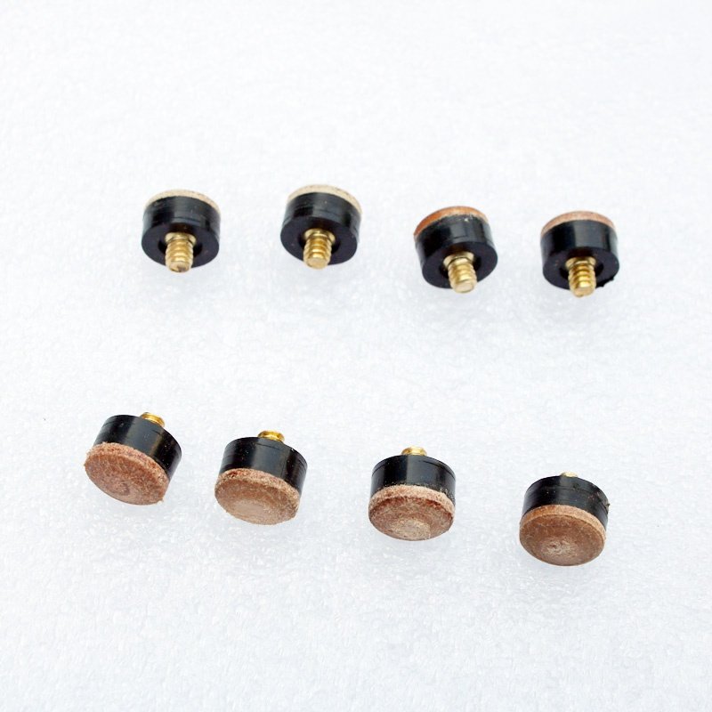 Factory Sell Screw Type Billiard Pool Cue Stick Tip 12/13mm For Sale