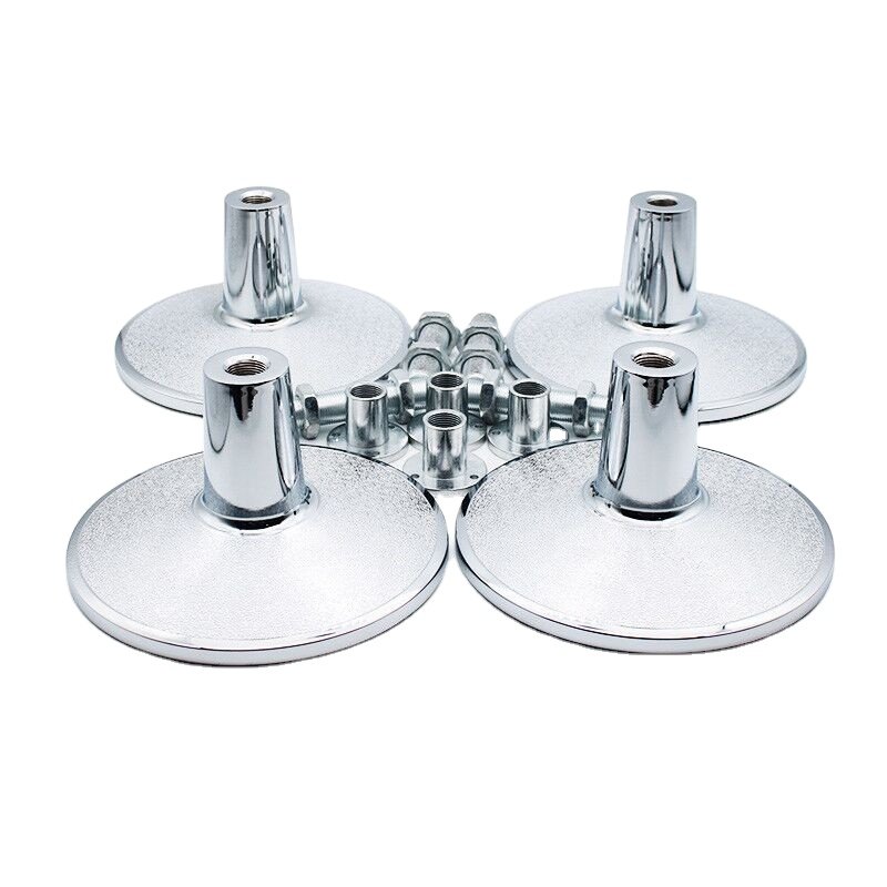 Xikuno high quality aluminum alloy diameter 19.8 cm billiard pool table legs