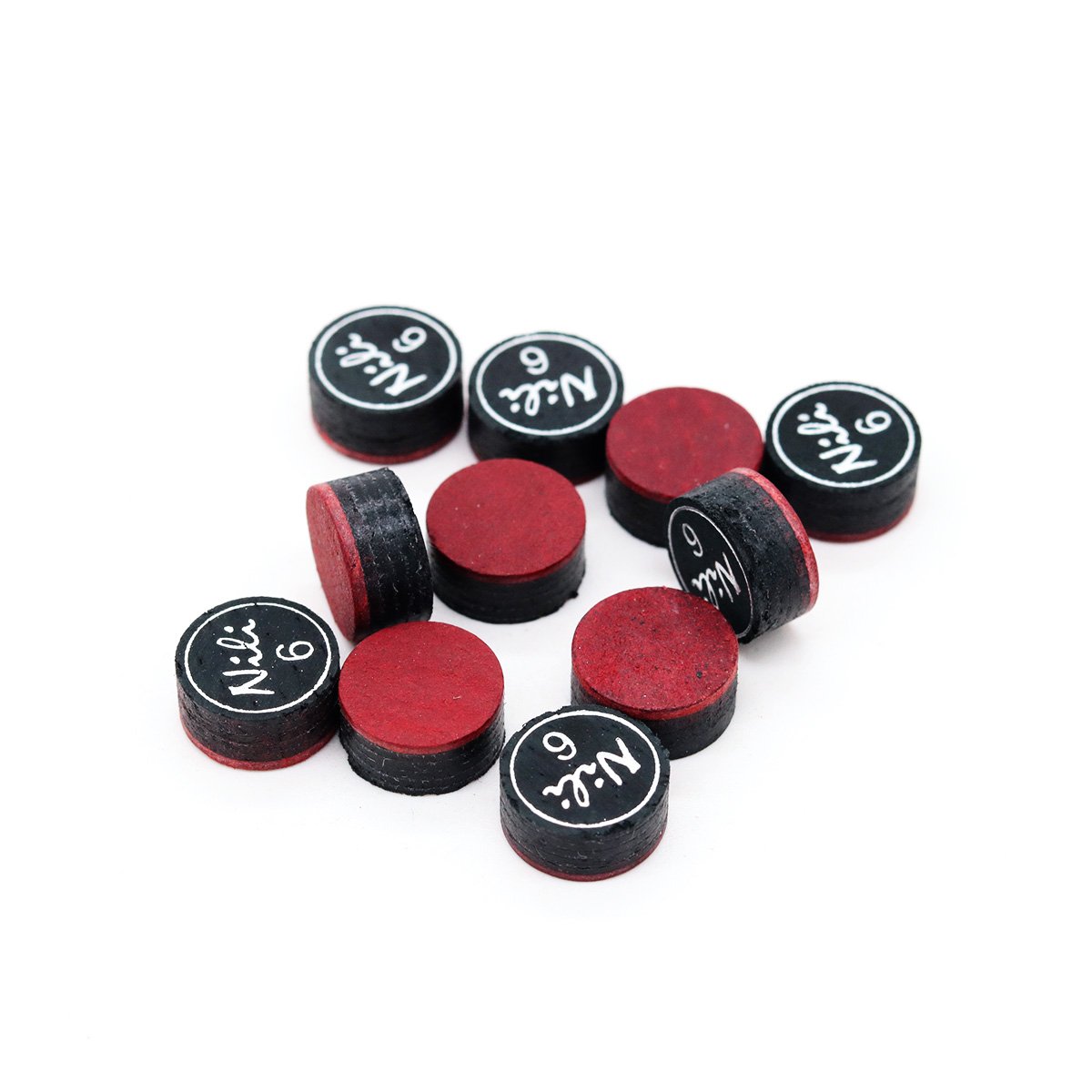 Superior Quality Original 6 Layers NILI Billiard Pool Snooker Cue Tip 14 mm With Different Colors