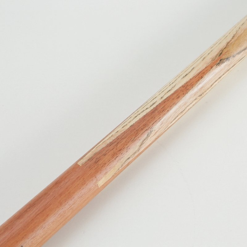 In-stock White Ash Wood billiard cue 10mm-tip 147cm-length one piece cue