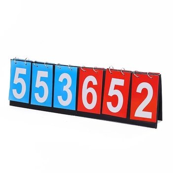 Three Digital Manual Scoreboard Manual Portable Cricket Scoreboard Outdoor Tabletop Scoreboard