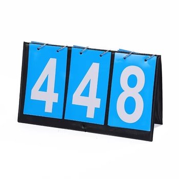 Three Digital Manual Scoreboard Manual Portable Cricket Scoreboard Outdoor Tabletop Scoreboard