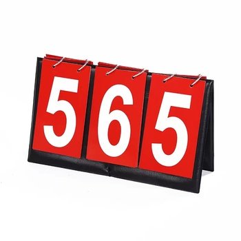 Three Digital Manual Scoreboard Manual Portable Cricket Scoreboard Outdoor Tabletop Scoreboard
